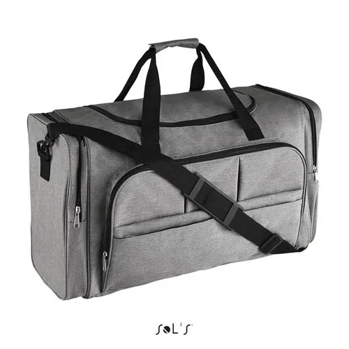 Bolsa de deporte multi bolsillos de poliéster 600D ref S70900 - Gris Mezcla