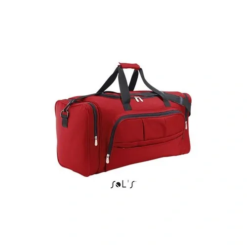Bolsa de deporte multi bolsillos de poliéster 600D ref S70900 - Rojo