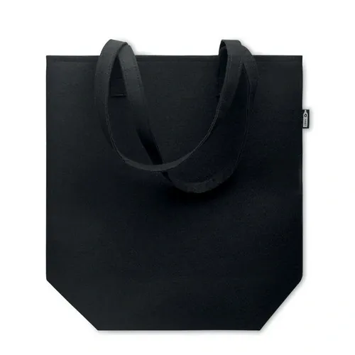 Bolsa de fieltro RPET con asas largas ref MO6660 - Back Negro