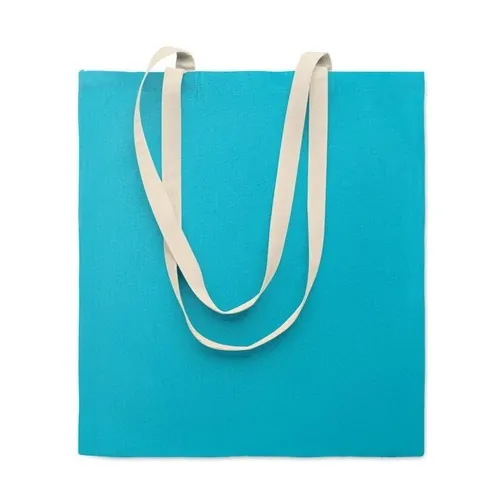 Bolsa de la compra 140 gr Zevra Colour personalizable ref MO2868 - Turquesa