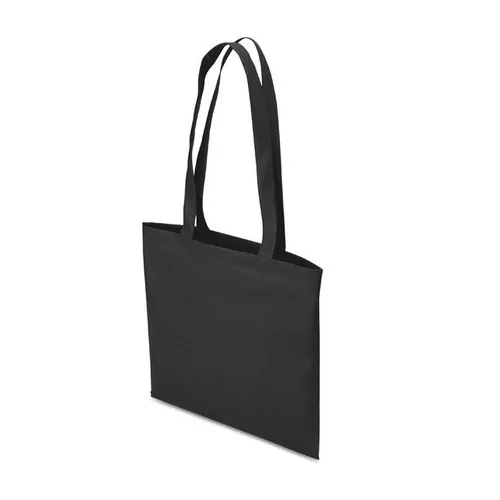 Bolsa de la compra non woven 80 gr/m2 resistente ref IT3787 - Back Negro