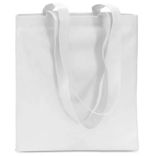 Bolsa de la compra non woven 80 gr/m2 resistente ref IT3787 - Blanco