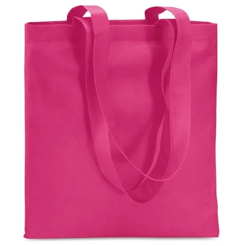 Bolsa de la compra non woven 80 gr/m2 resistente ref IT3787 - Front Fucsia