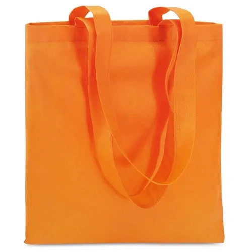 Bolsa de la compra non woven 80 gr/m2 resistente ref IT3787 - Front Naranja