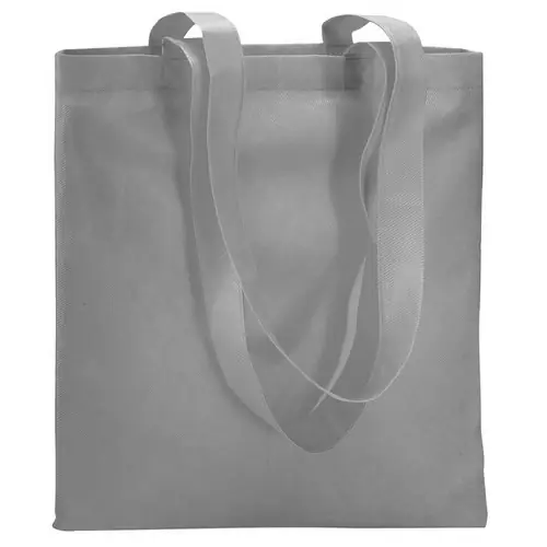 Bolsa de la compra non woven 80 gr/m2 resistente ref IT3787 - Gris