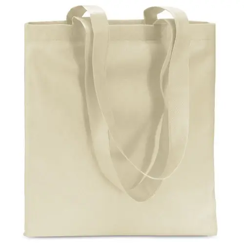 Bolsa de la compra non woven 80 gr/m2 resistente ref IT3787 - Marfil