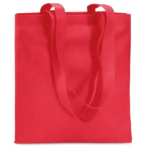 Bolsa de la compra non woven 80 gr/m2 resistente ref IT3787 - Rojo