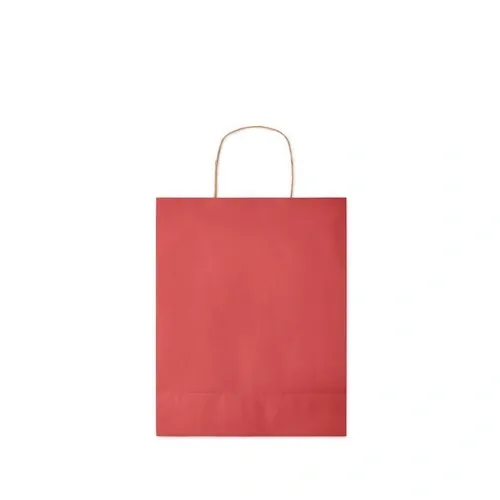 Bolsa de regalo de papel reciclada mediana ref MO6173 - Open Rojo