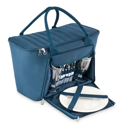 Bolsa de picnic RPET Forus personalizable para disfrutar al aire libre ref MO2934 - Azul