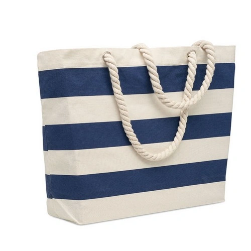 Bolsa de playa a rayas con asa de cuerda ref MO2126