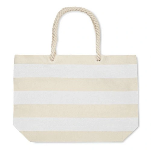 Bolsa de playa a rayas con asa de cuerda ref MO2126