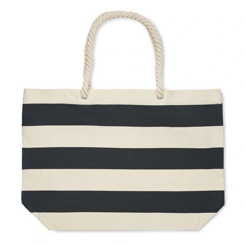 Bolsa de playa a rayas con asa de cuerda ref MO2126