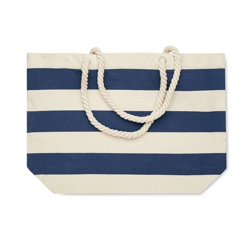Bolsa de playa a rayas con asa de cuerda ref MO2126