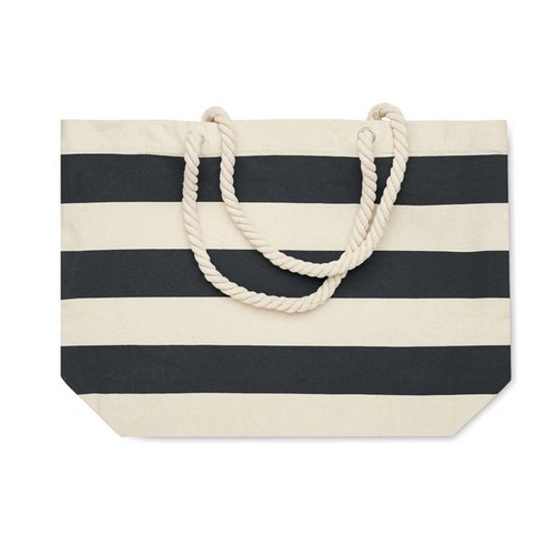Bolsa de playa a rayas con asa de cuerda ref MO2126