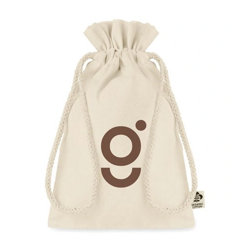 Bolsa de regalo en algodón orgánico tamaño ideal ref MO6634