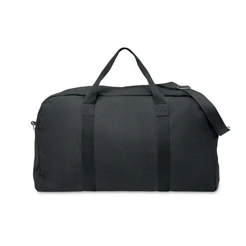 Bolsa de viaje reciclada con correa ajustable ref MO2508 - Negro Side