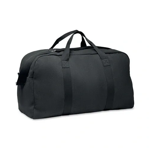 Bolsa de viaje reciclada con correa ajustable ref MO2508 - Negro
