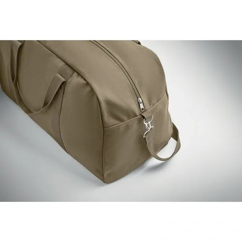 Bolsa de viaje reciclada con correa ajustable ref MO2508 - Verde Militar 2