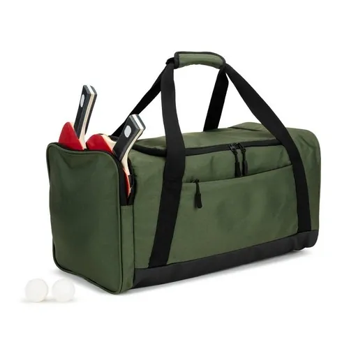 FARO Bolsa deportiva reciclada personalizable con gran capacidad ref 92575 - Verde Oscuro Side