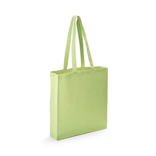 Bolsa ecológica de algodón reciclado sin teñir ref 92082 - Verde Claro 01