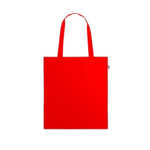Bolsa ecológica de poliéster reciclado con asas largas ref 92929 - Rojo