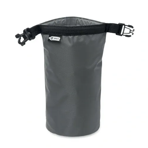 Bolsa estanca impermeable 1 5L en 210T RPET ref MO2466 - Gris Piedra Side
