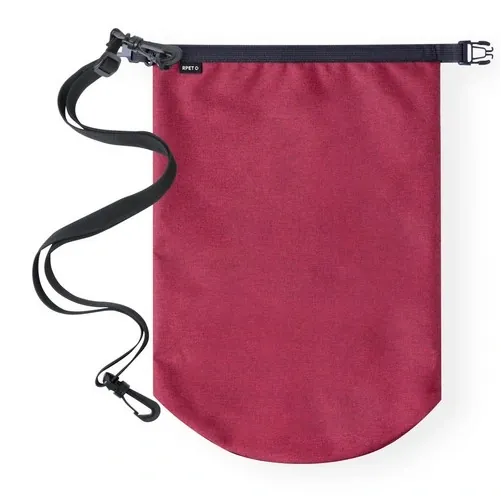 Bolsa impermeable de 10L en poliéster reciclado ref KA55 - Rojo