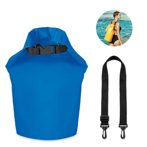 Bolsa impermeable de PVC 10L con cinta bandolera ref MO8787