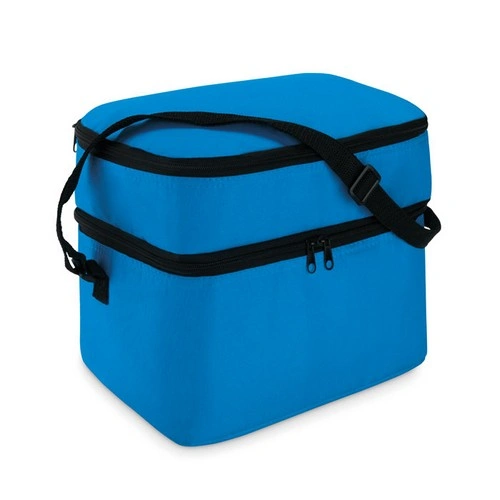 Bolsa nevera poliéster 600D dos compartimentos ref MO8949