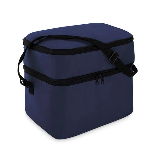 Bolsa nevera poliéster 600D dos compartimentos ref MO8949