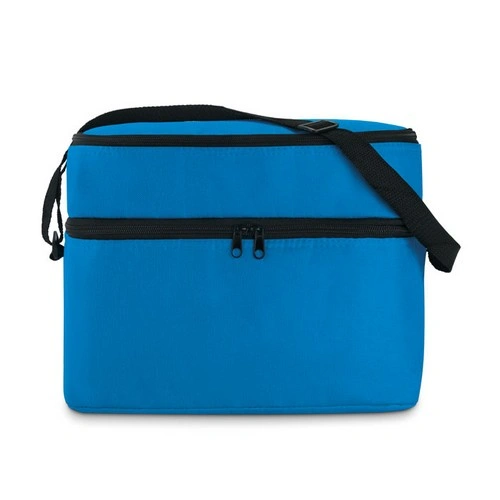 Bolsa nevera poliéster 600D dos compartimentos ref MO8949