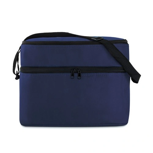 Bolsa nevera poliéster 600D dos compartimentos ref MO8949