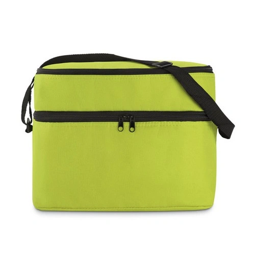 Bolsa nevera poliéster 600D dos compartimentos ref MO8949