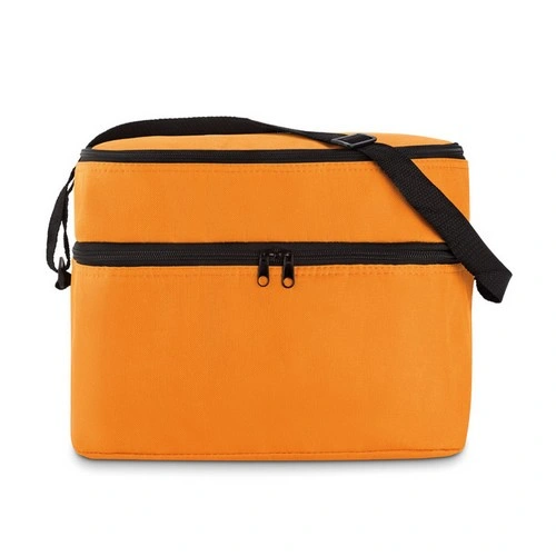 Bolsa nevera poliéster 600D dos compartimentos ref MO8949