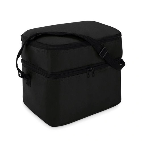 Bolsa nevera poliéster 600D dos compartimentos ref MO8949