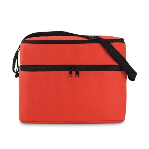 Bolsa nevera poliéster 600D dos compartimentos ref MO8949