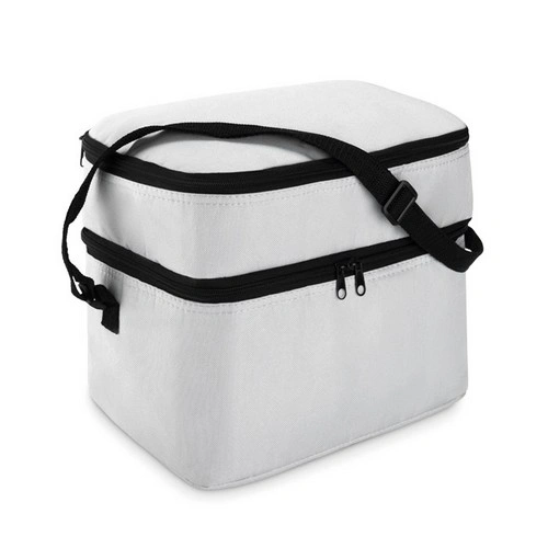 Bolsa nevera poliéster 600D dos compartimentos ref MO8949