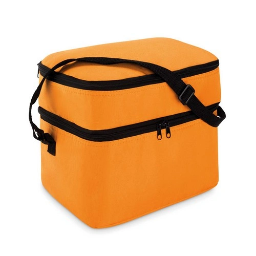 Bolsa nevera poliéster 600D dos compartimentos ref MO8949