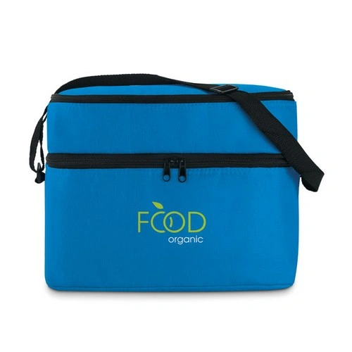 Bolsa nevera poliéster 600D dos compartimentos ref MO8949