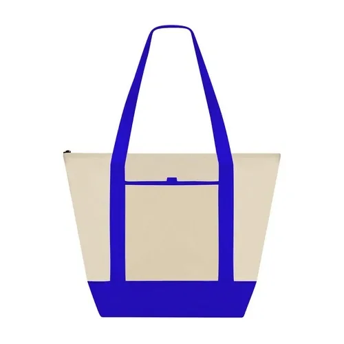 Bolsa nevera Darteli personalizable con cierre y asas reforzadas ref 22236 - Azul