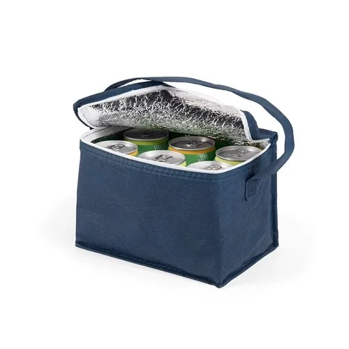 Bolsa nevera de tela para 6 latas capacidad 3 L ref 98409 - Azul 05