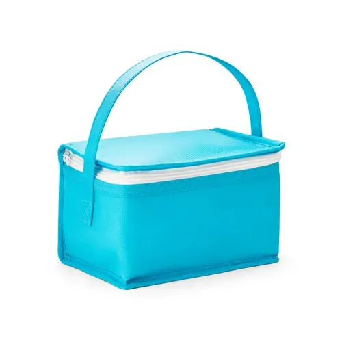Bolsa nevera de tela para 6 latas capacidad 3 L ref 98409 - Azul Claro 05