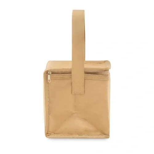 Bolsa nevera kraft con aislamiento para 6 latas ref MO9881 - Item Detail Picture Beig