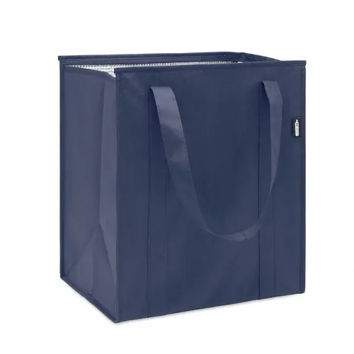 Bolsa nevera RPET 25L con aislamiento de papel de aluminio ref MO2492 - Azul Side