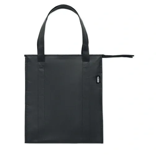 Bolsa nevera RPET 25L con aislamiento de papel de aluminio ref MO2492 - Negro Open
