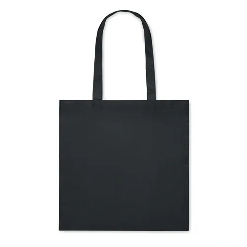 Bolsa de compra RPET con asas largas ref MO2194 - Open Negro