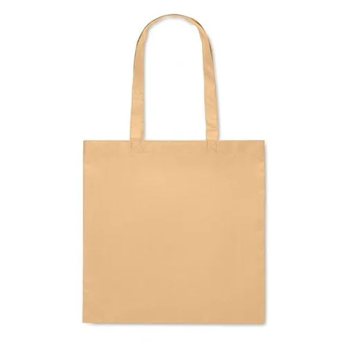 Bolsa de compra RPET con asas largas ref MO2194 - Side Marfil