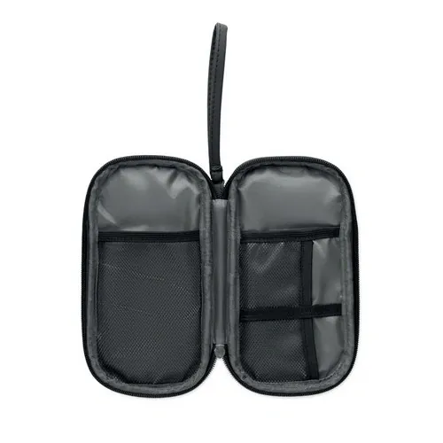 Bolsa organizadora 600D RPET personalizable y práctica ref MO2859 - Negro Back