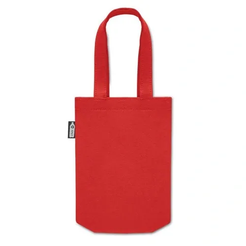 Bolsa de fieltro RPET pequeña con asas cortas ref MO2408 - Rojo Top