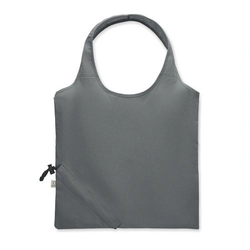 Bolsa de compra plegable de algodón reciclado ref MO2487